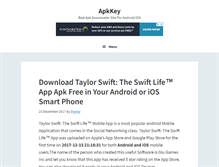 Tablet Screenshot of apkkey.com